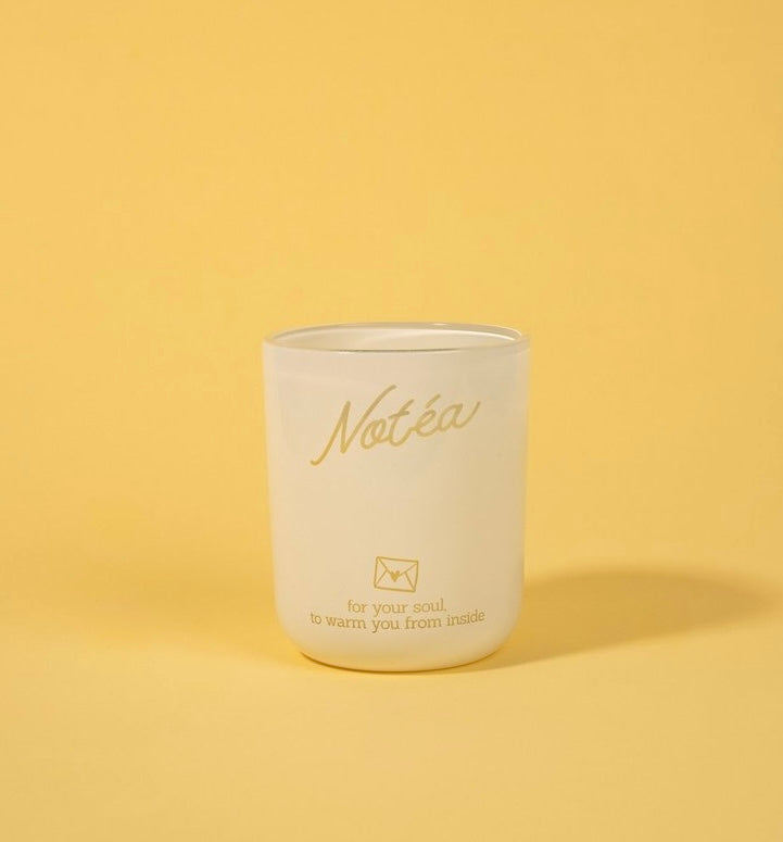 Soy Wax Engraved Message Gift Candle – Scented Luxury Warm woods and cashmere Aroma