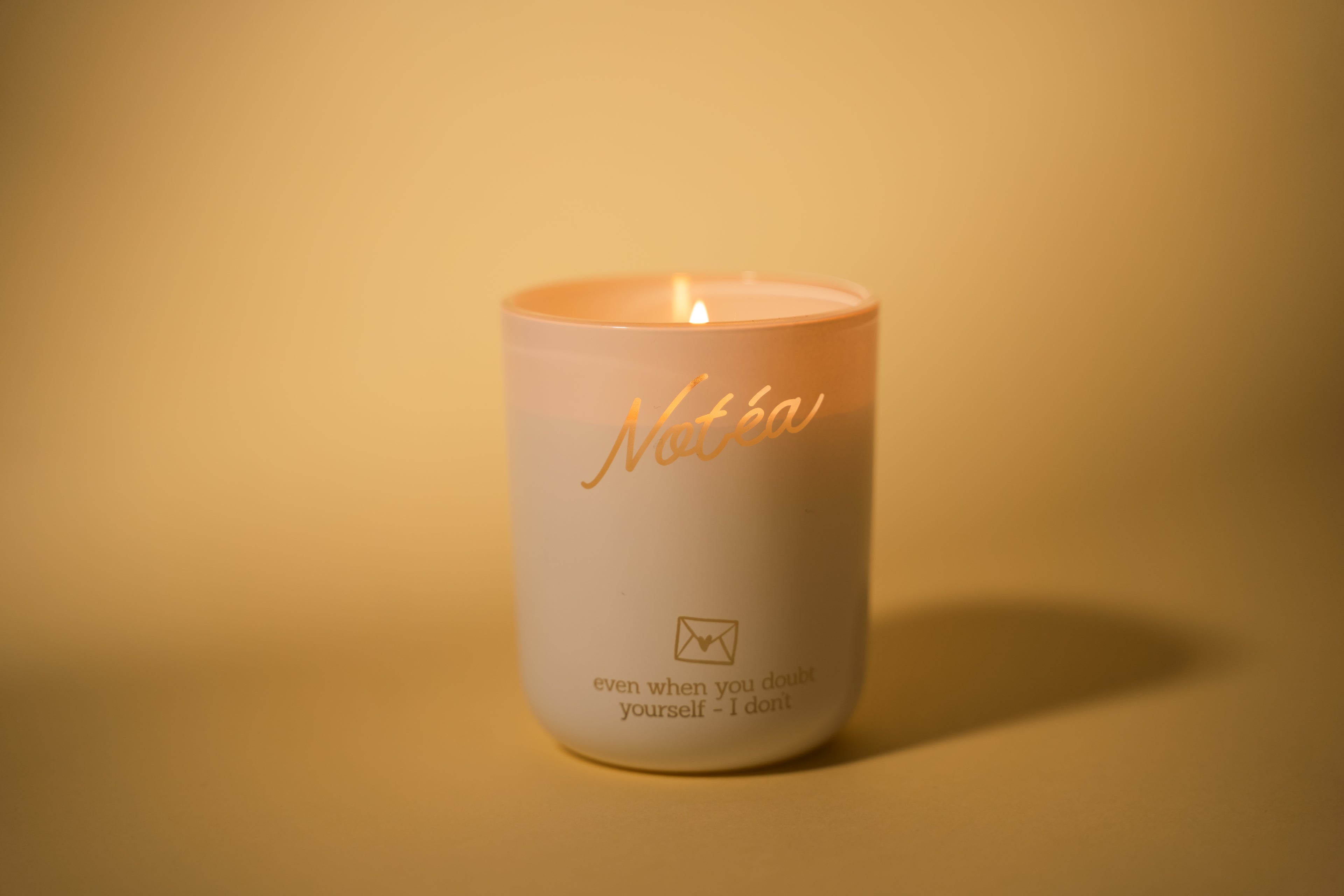 Soy Wax Engraved Message Gift Candle – Scented Luxury Peach Couture Aroma